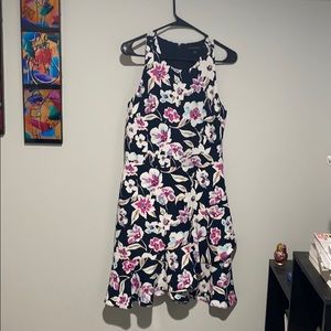 Floral semi formal dress